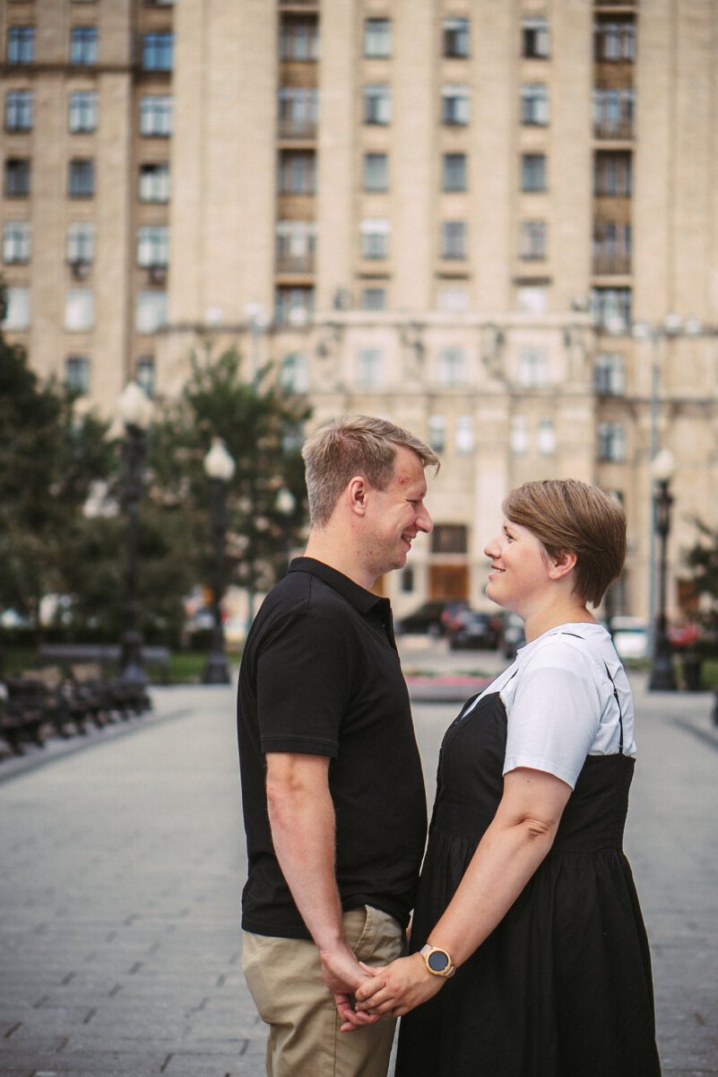 Экспресс фотосессия на Кудринской площади