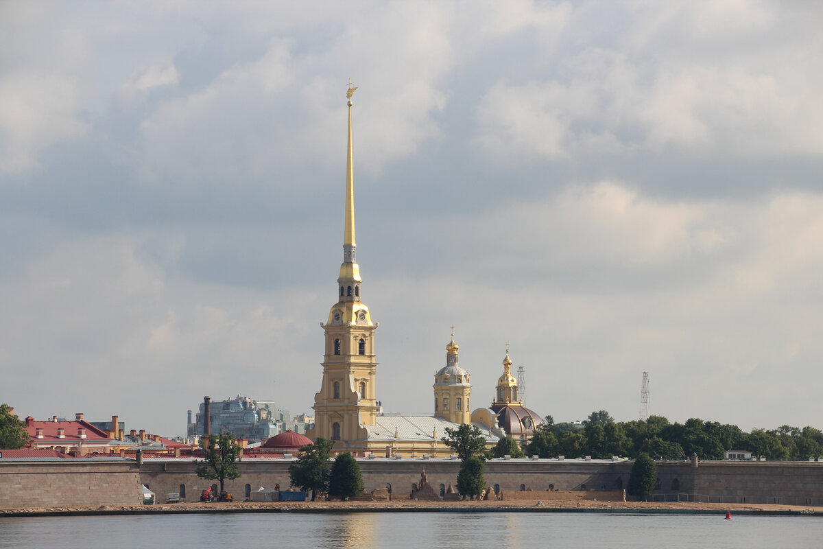 Петропавловская крепость зима Забурдаев