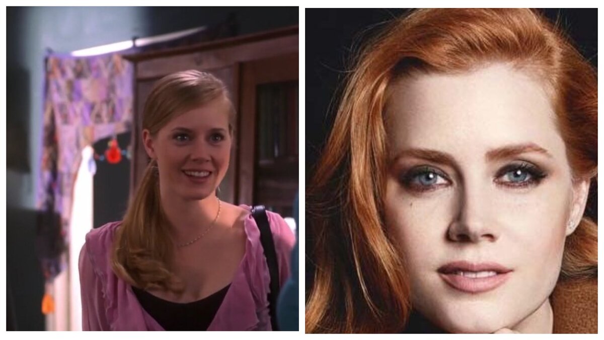Эми Адамс в сериале "Баффи истребительница вампиров" 1997 год и в наши дни