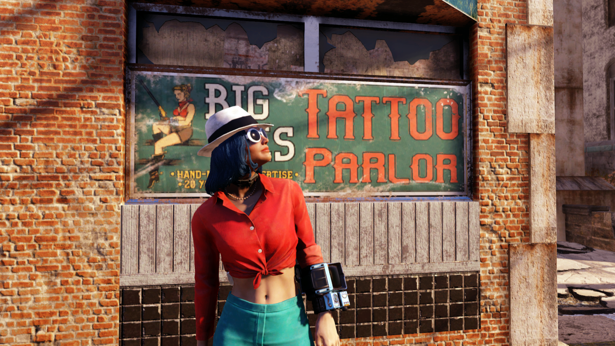 Тату салон в Моргантауне (Fallout 76)