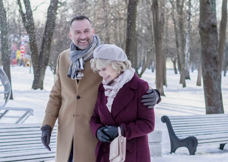 Светлана Немоляева и Анатолий Белый в фильме "Гоголь Моголь", режиссёр Александр Котт, 2021.