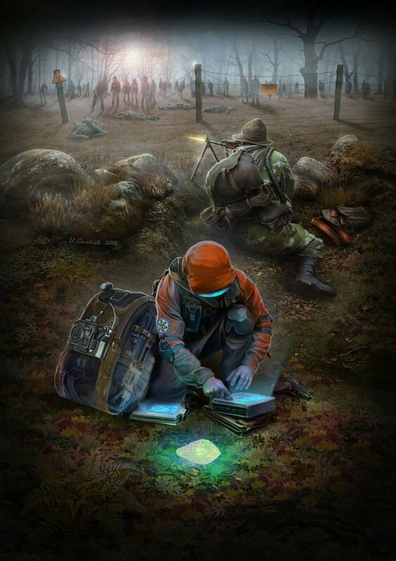 И вышло так, что «Беглый огонь» и «Полураспад» - одни из лучших книг вообще всей серии «Сталкер с точками», как его называют в литературной среде.