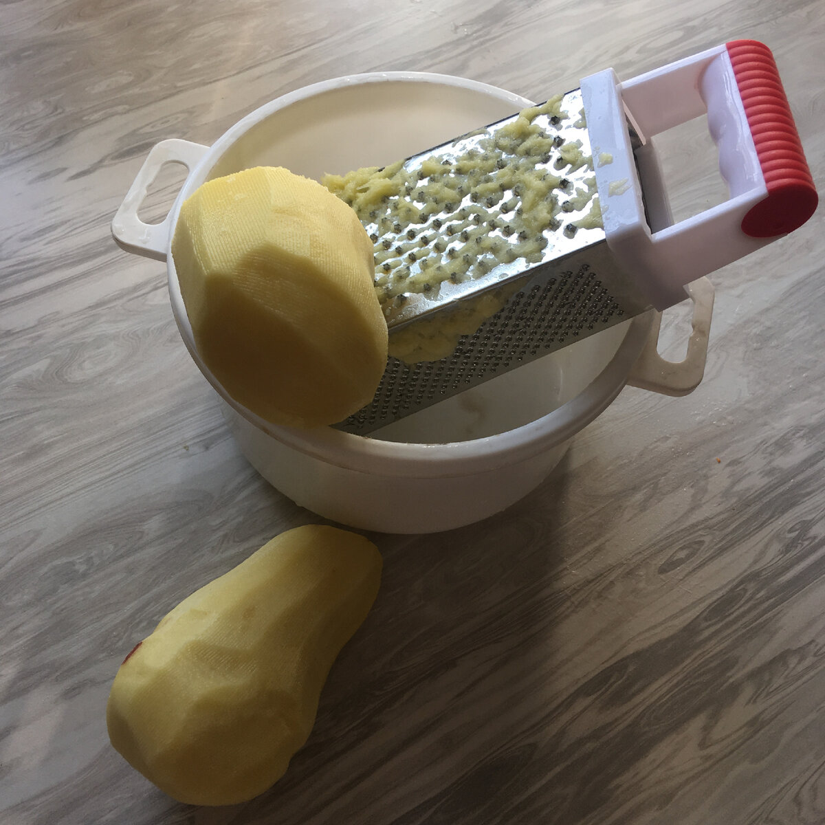 Тереть только на определенной стороне терки