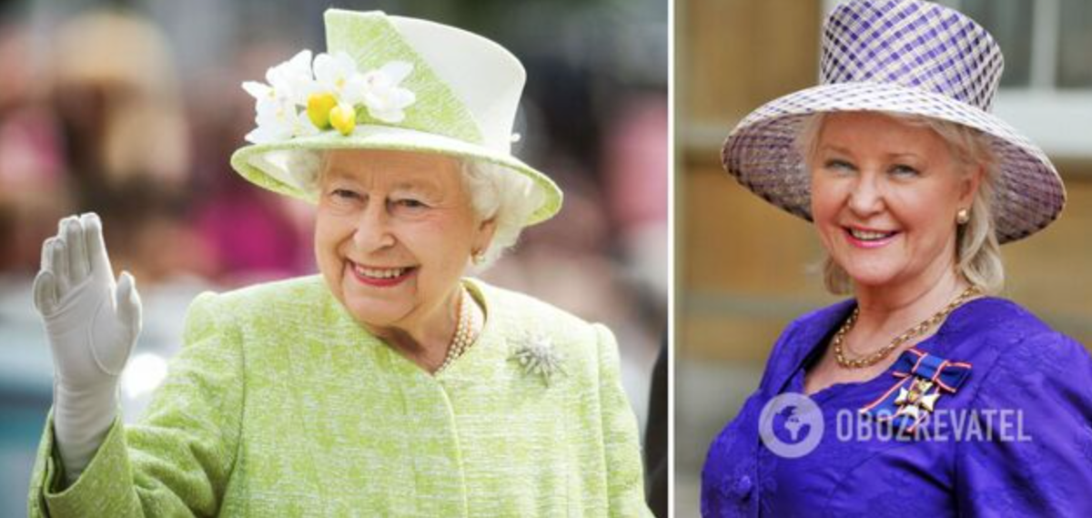 Королева Елизавета II и стилист Анджела Келли