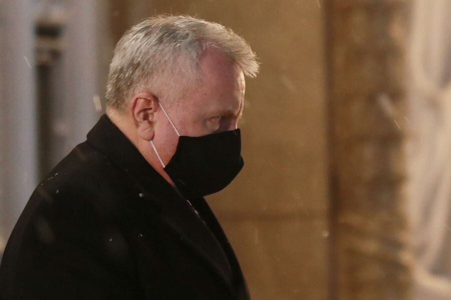 Американский посол Салливан на выходе из МИД РФ