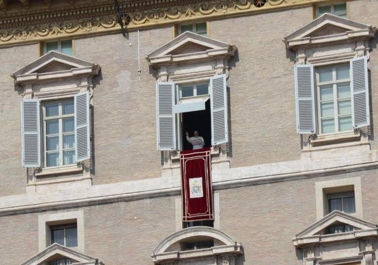 Папское благословение в Ватикане, фото автора