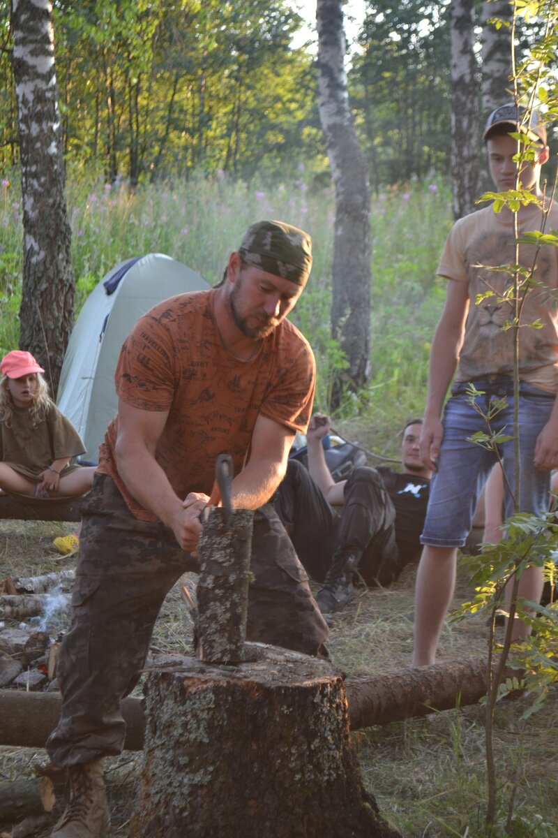 Семинар «колка-рубка дров»