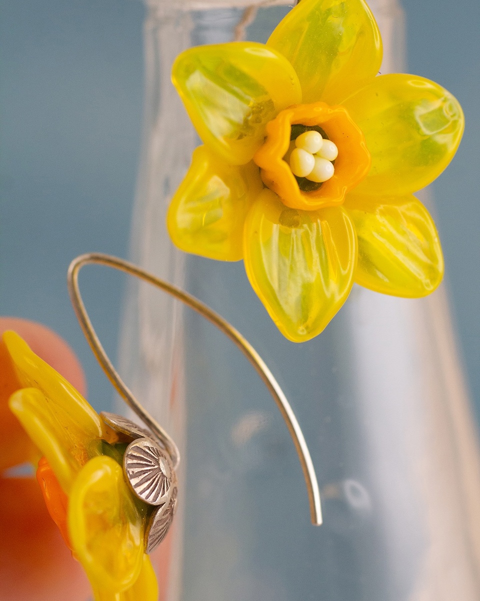 Серьги Нарциссы