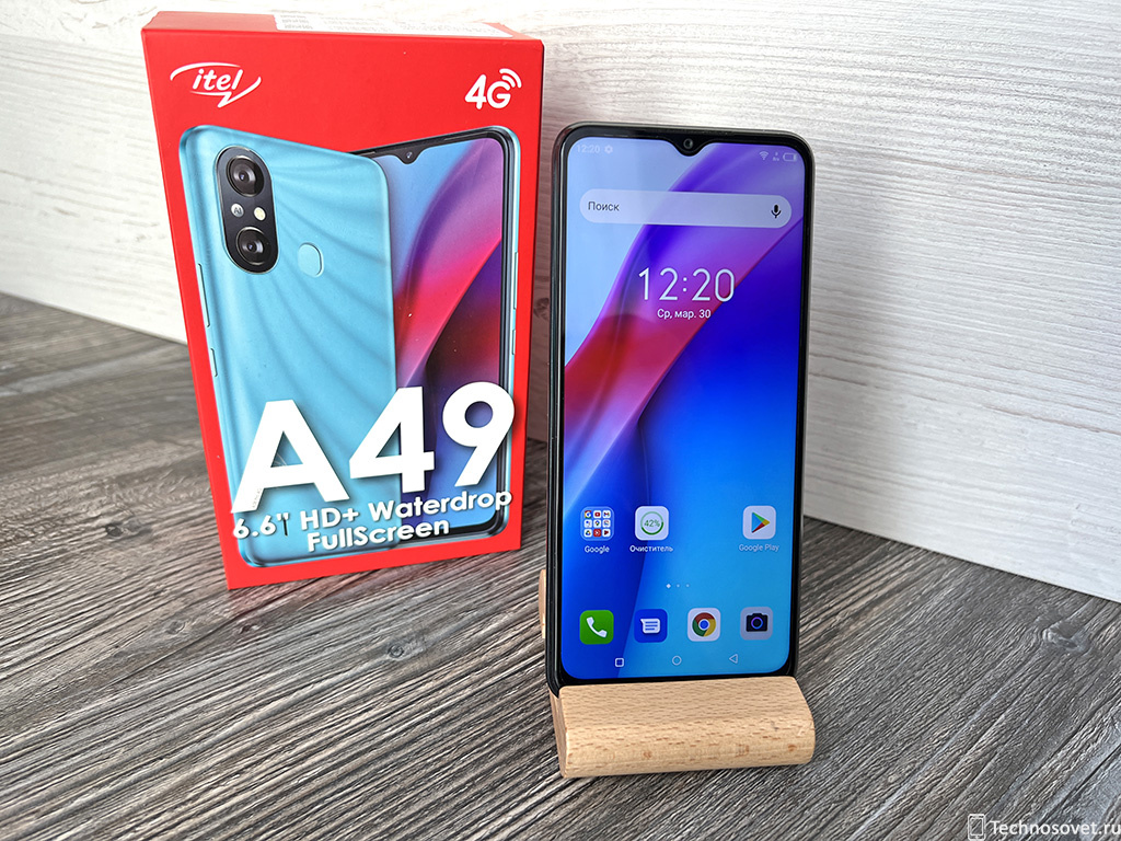 Передняя панель itel A49