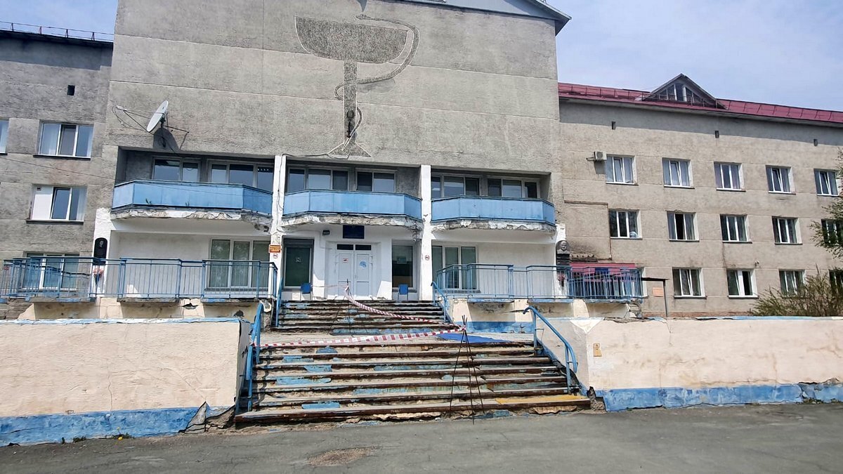 Актуальное фото   Сахалин  г Анива   районная больница июнь 2022  года