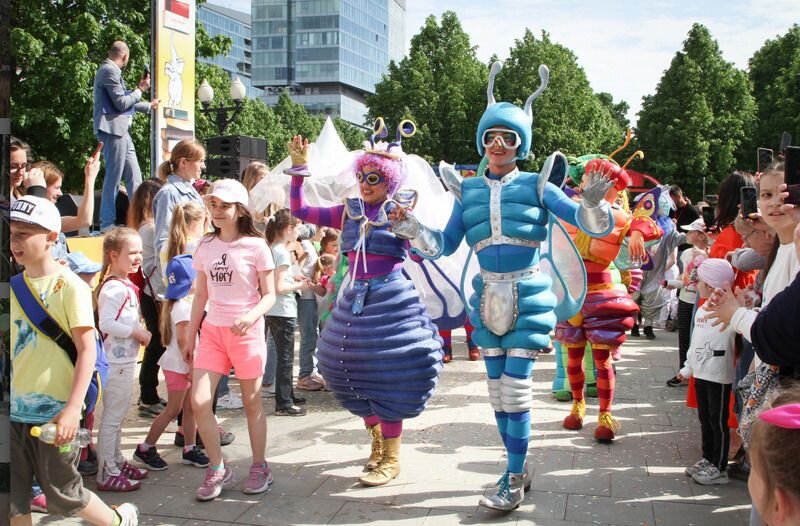 День защиты детей на Цветном бульваре