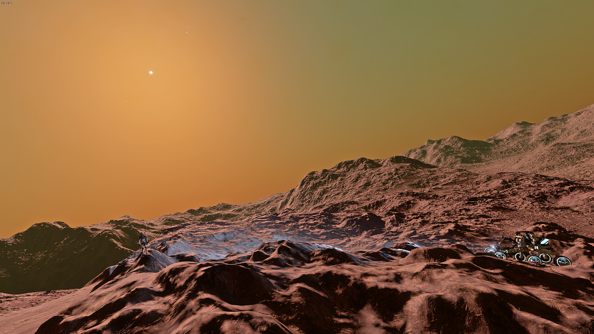 Вид с поверхности