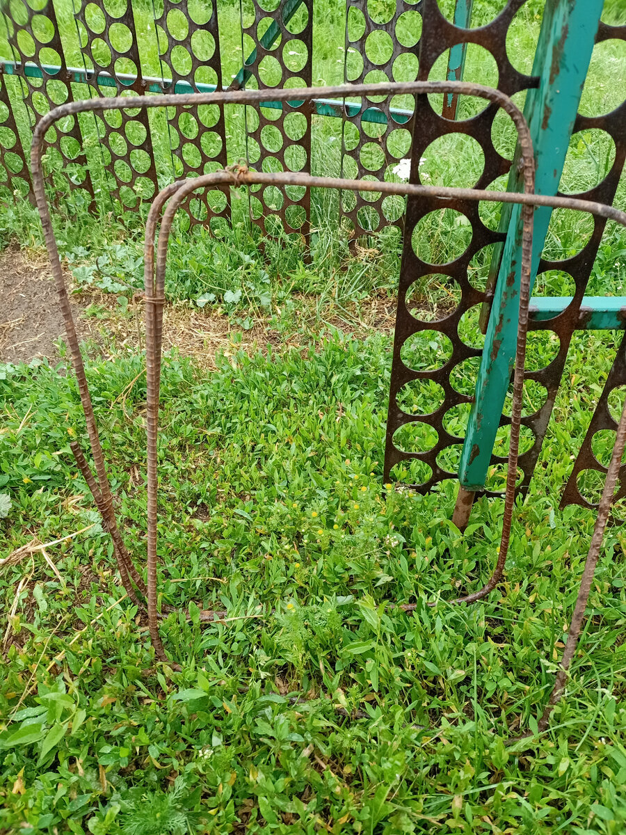 Вот они прямоугольные заготовки из арматуры 6 мм.