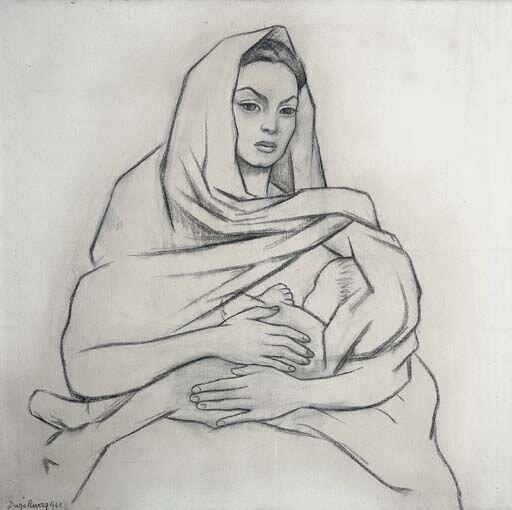 Диего Ривера. "Ла Донья" 1948г. Фото взято в сети Интернет.