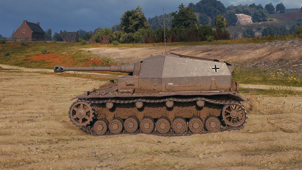 Скриншот из игры World of Tanks