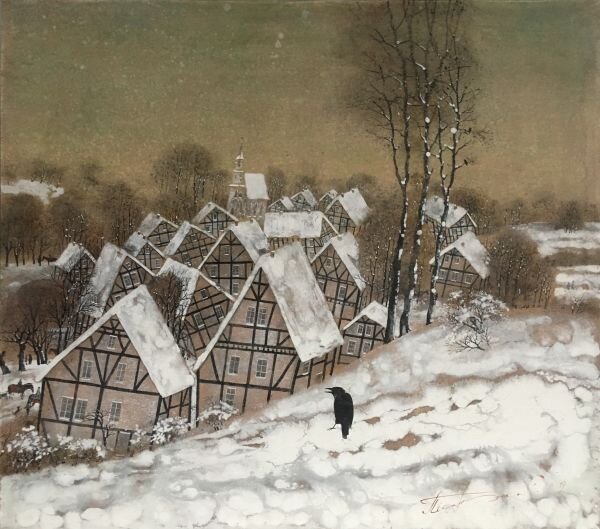 Сергей Писаренко. Зимний скворец