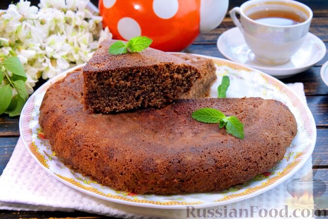 крупа манная, мука, кефир, молоко, масло растительное, какао-порошок, сахар, разрыхлитель, соль
