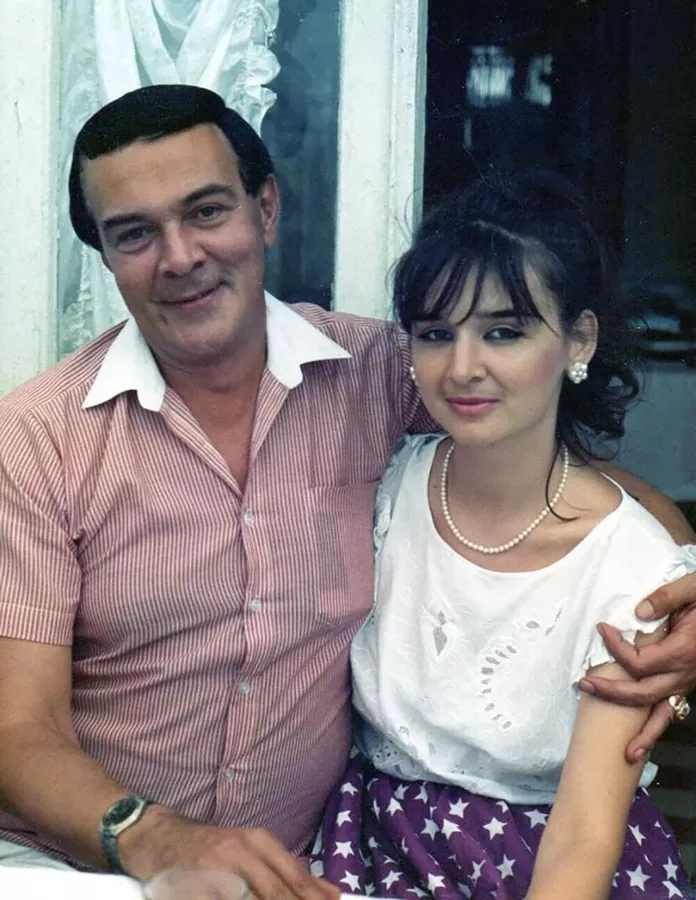 Муслим Магомаев и Марина Магомаева