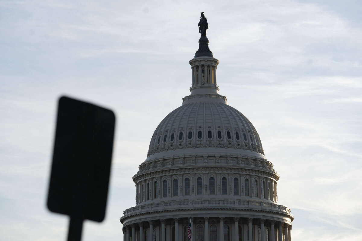 Фотография здания Капитолия США в Вашингтоне, округ Колумбия. [Фото/Синьхуа]
