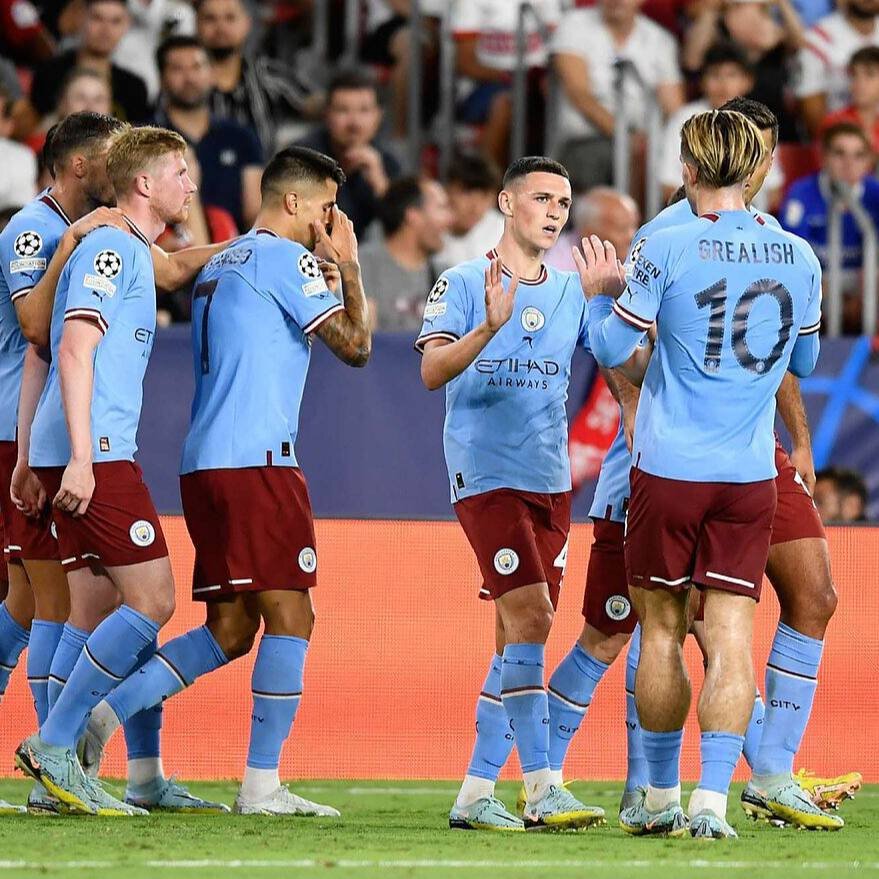 📉 Сайт Goal представил рейтинг фаворитов Лиги чемпионов-2022/23

🏴󠁧󠁢󠁥󠁮󠁧󠁿 Первое место в списке занял «Манчестер Сити», никогда не выигрывавший трофей

🇪🇸 Вторым стал мадридский «Реал»

🇫🇷 Третью строчку в списке занял «ПСЖ»