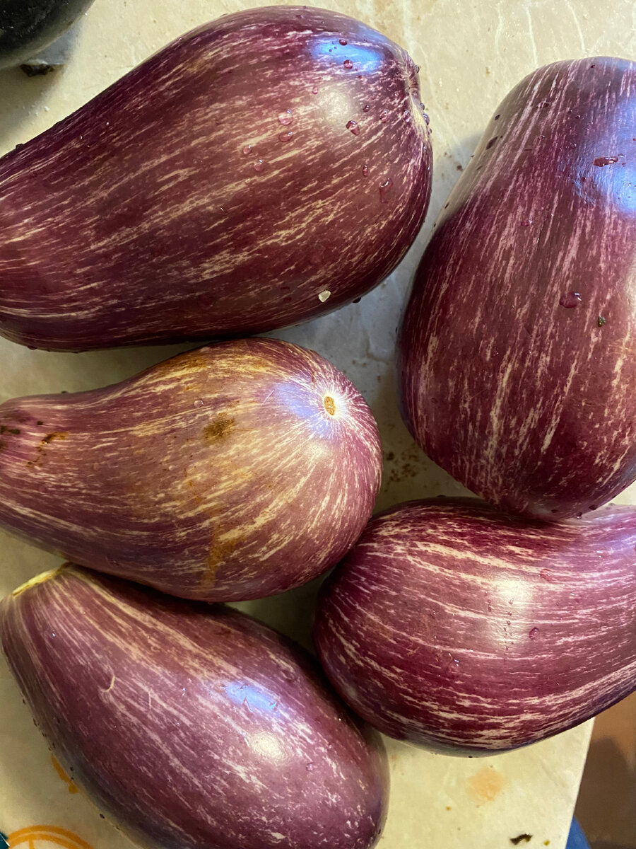 Полосатые баклажаны