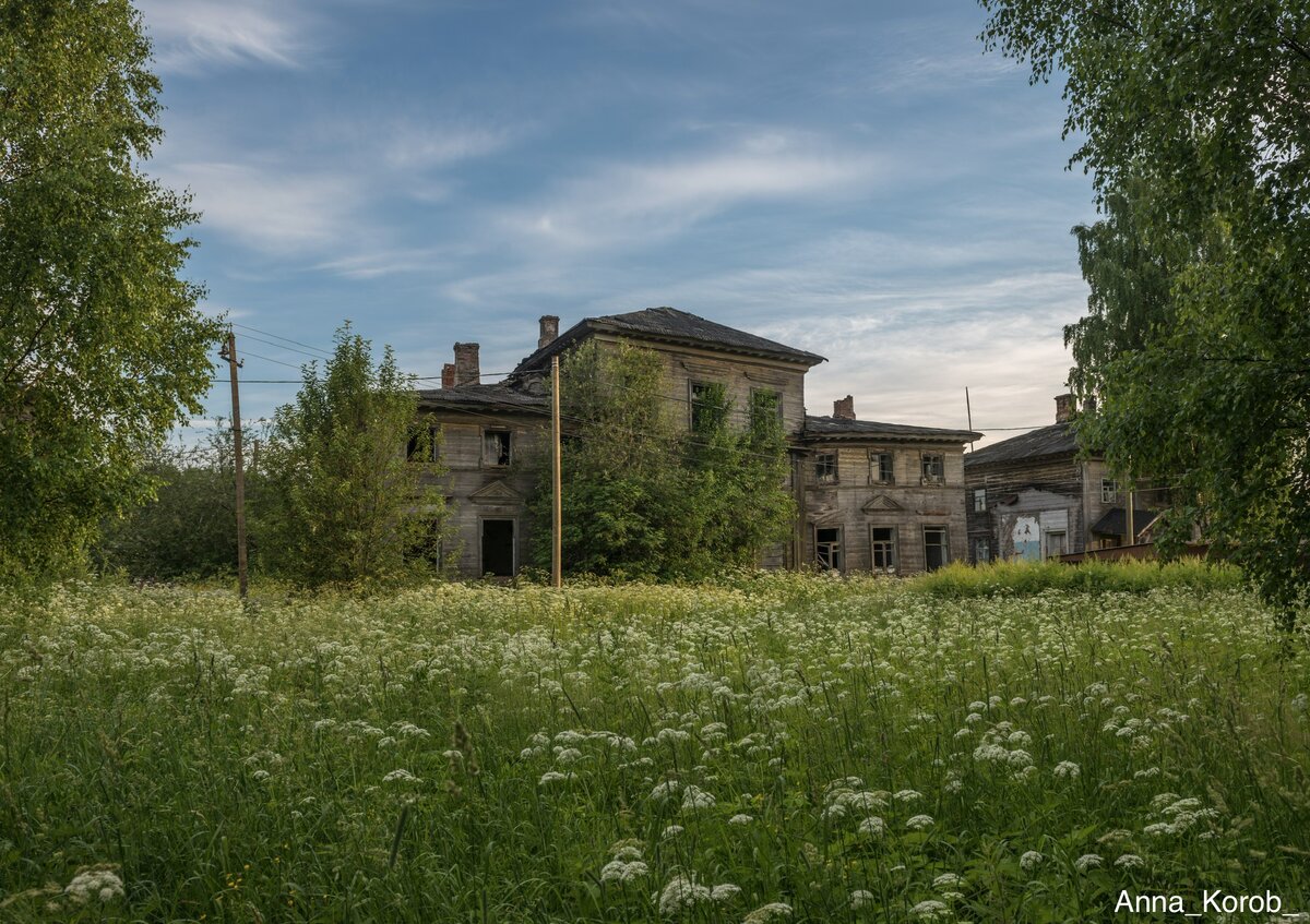 Деревянный дворец 1811 года | Anna Korob. Заброшенная Россия. | Дзен