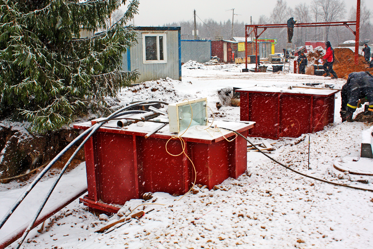 Ремонт очистных сооружений ливневой канализации