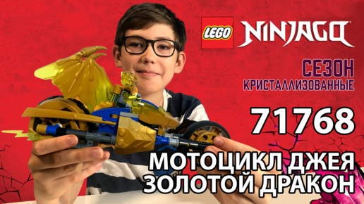 Timka LEGO Ninjago set 71768 (Jay’s Golden Dragon Motorbike / Мотоцикл Джея Золотой дракон).