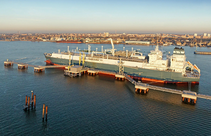 Большая часть газа, приходящего на СПГ-терминал в Клайпеде, имеет российское происхождение (фото с сайта oilexp.ru)