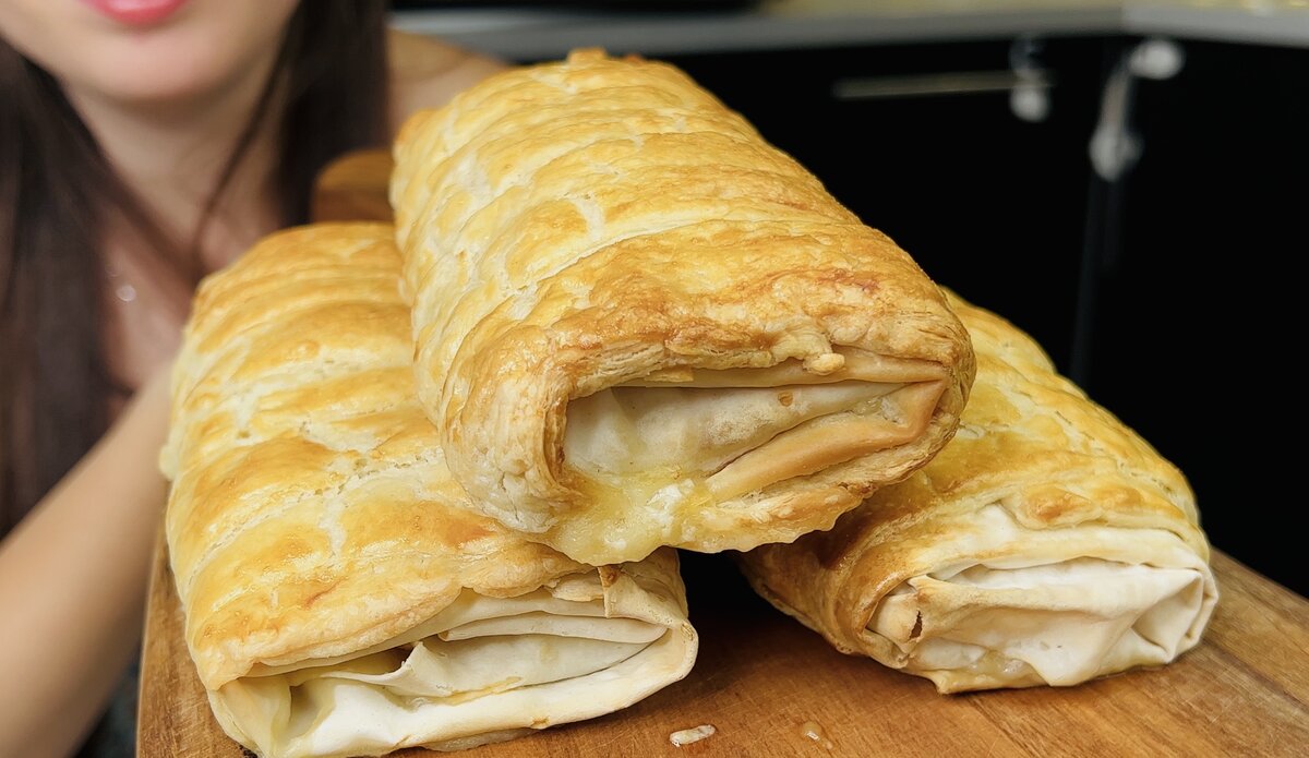 Польский мясной пирог в лаваше