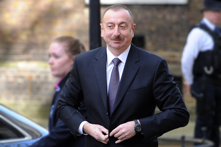    Ильхам Алиев неоднократно настаивал, что никаких этнических чисток в регионе не будет, а сам регион Баку превратит в «рай» Фото: © Gustavo Valiente /ZUMAPRESS.com/ globallookpress.com