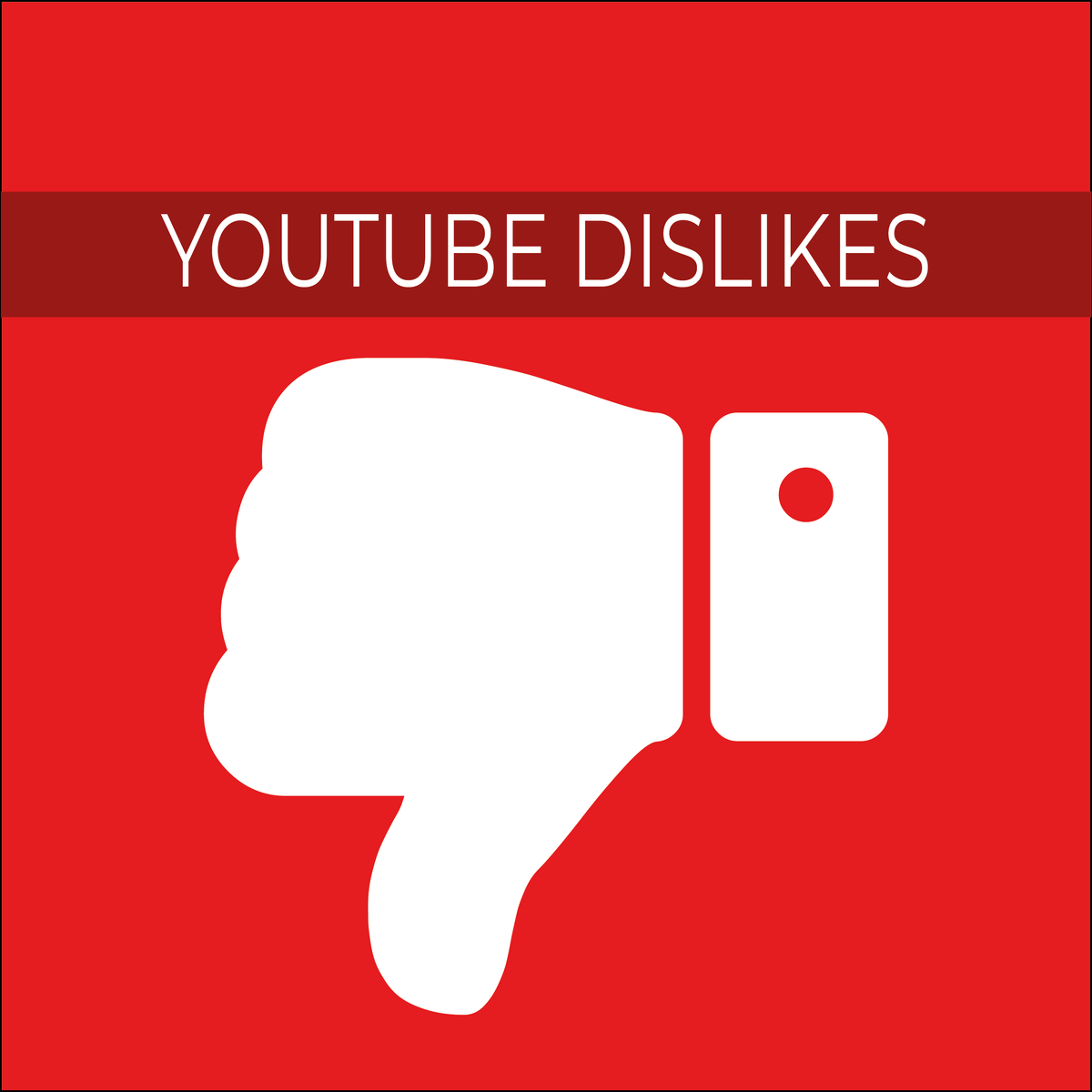 Дизлайки в YouTube