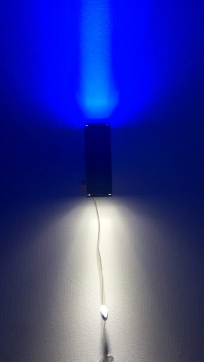 Светильник 3L-HH-709-2*6W DW/Blue При копировании фото, оставлять ссылку на профиль обязательно