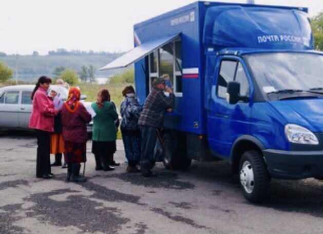 Есть даже передвижное отделение связи! Это чтобы вообще никому не мешать.  (Фото belgorod.bezformata.com) 