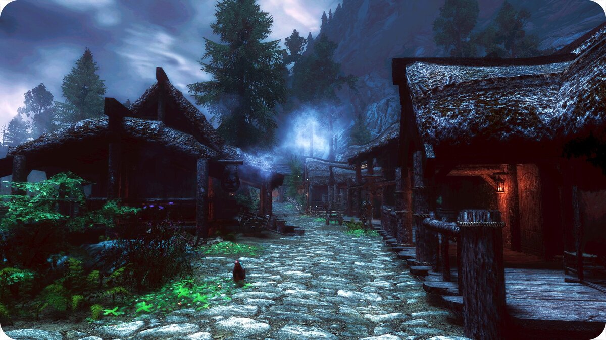 Мертвые места здесь, всякое случается // Скриншот из игры The Elder Scrolls V: Skyrim из открытых источников