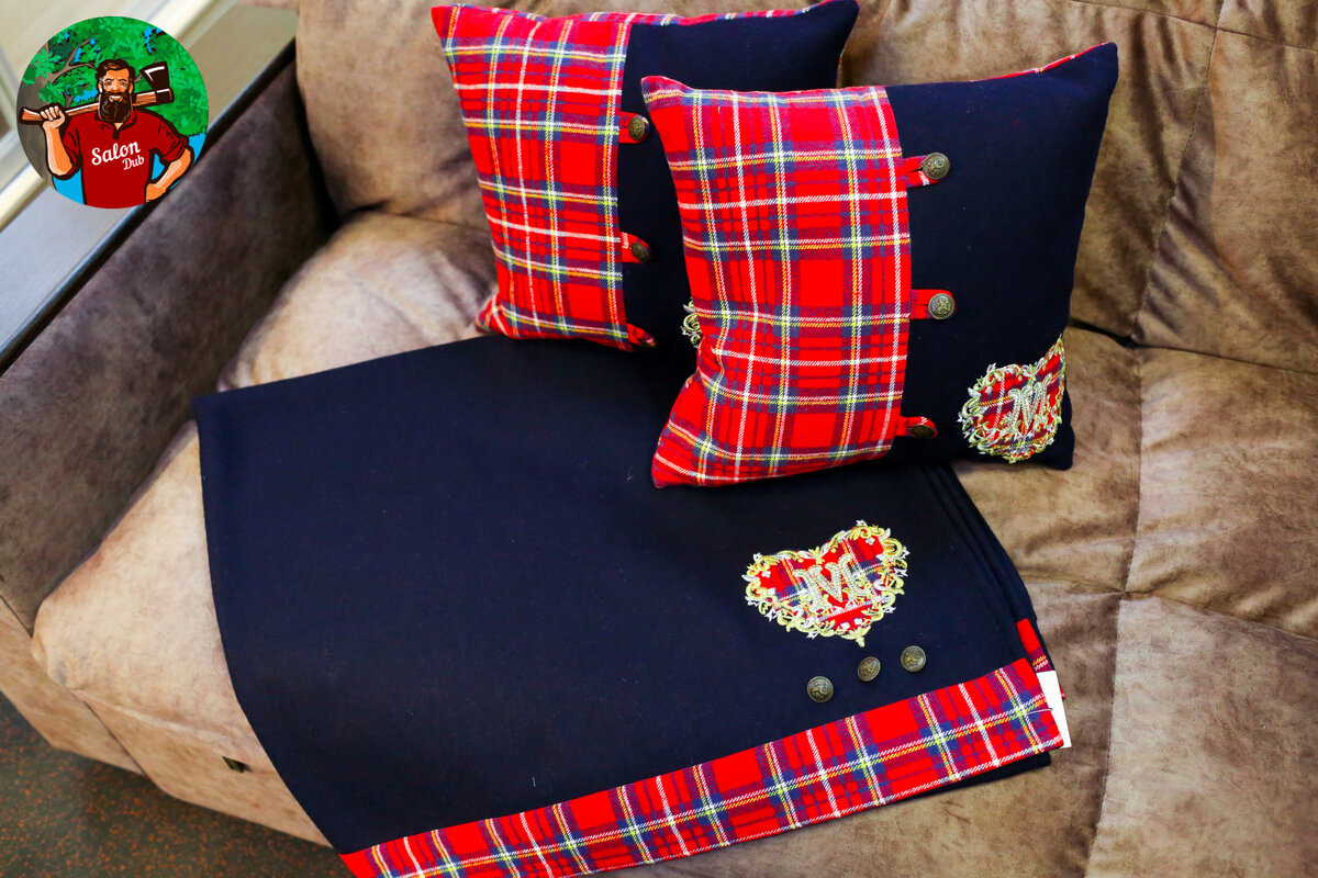 Уютный плед и диванные подушки. Со скидкой в САЛОНДУБ