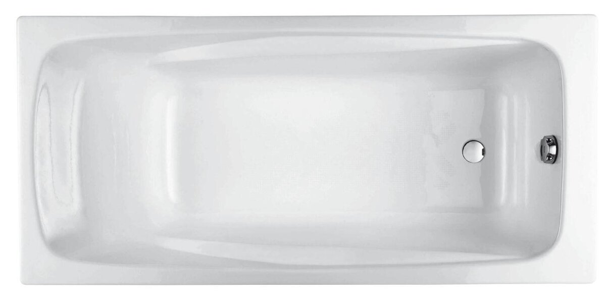 Пример чугунной ванны Jacob Delafon