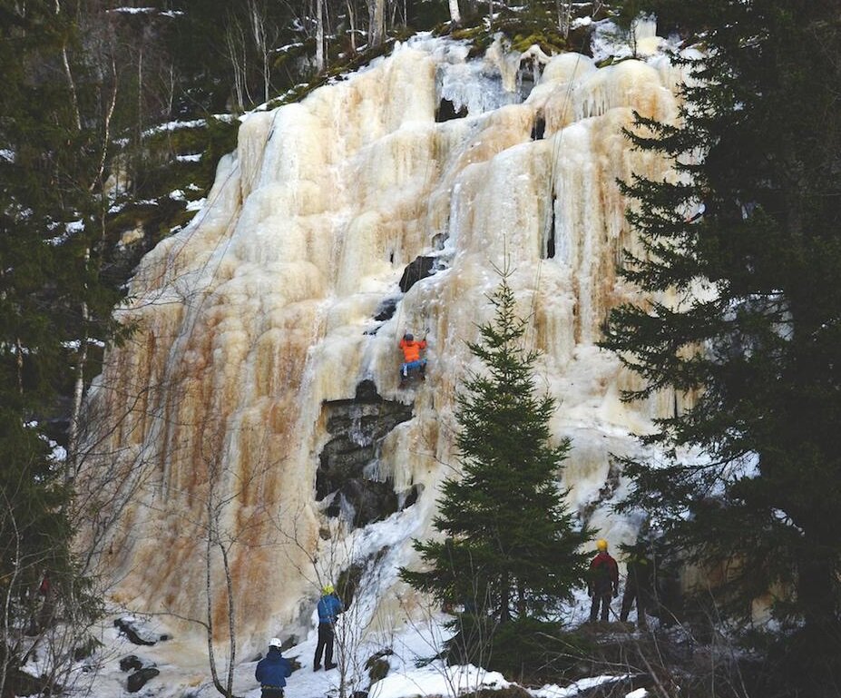 Фото из норвежской газеты.