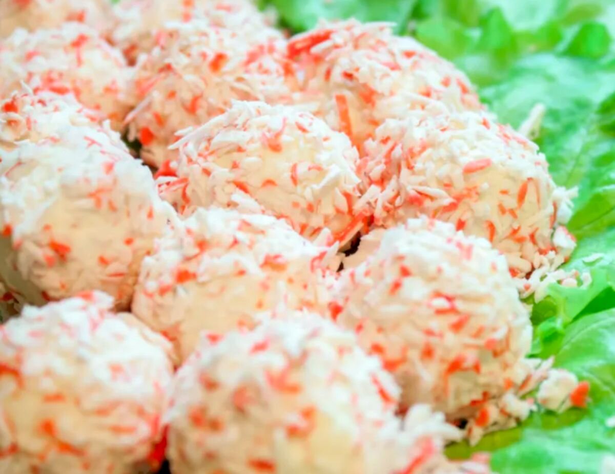 Крабовые рафаэлло 