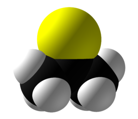 Трёхмерная модель молекулы тиоацетона
