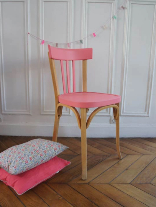 Обновленный дачный стул