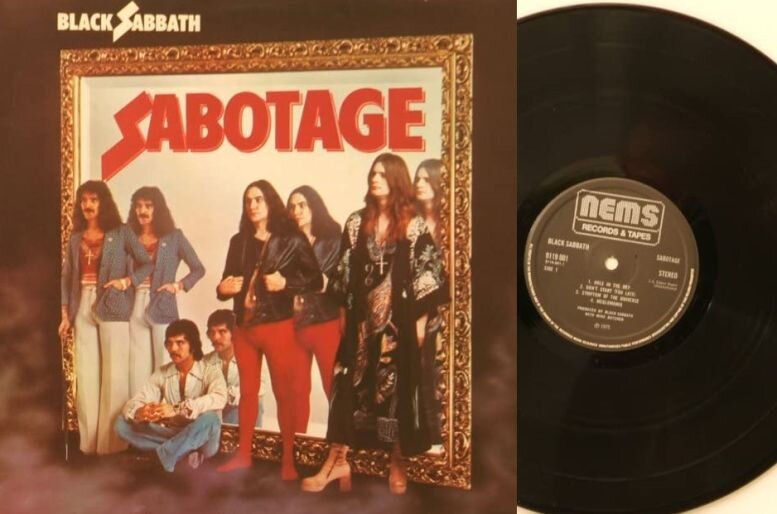 Black  Sabbath  «Sabotage», 1975 г.