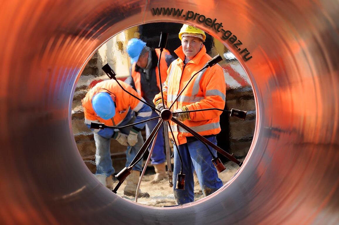 Тестирование труб для газопровода "Северный поток-2"