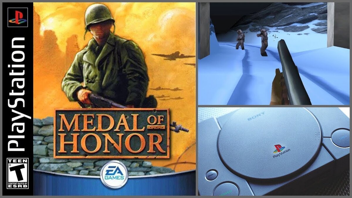 Моя любимая игра на Playstation 1:Medal of Honor | На игре | Дзен