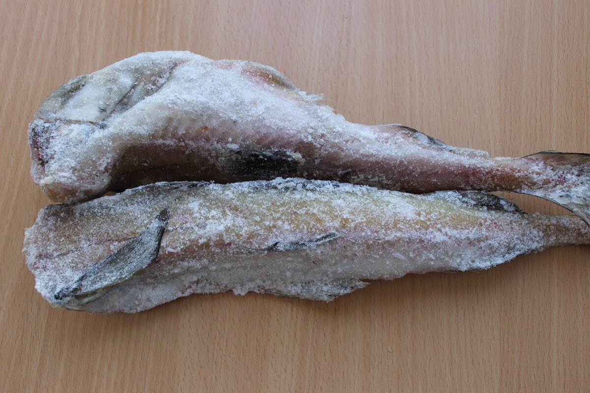 Рыба замороженная. Фото автора.