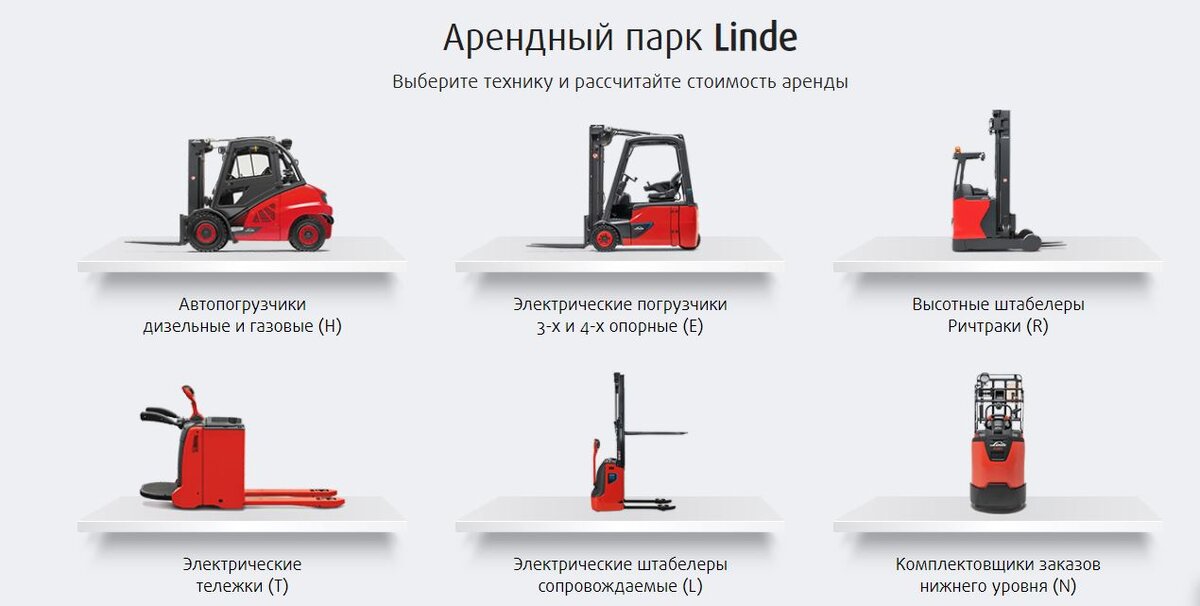 Арендный парк Linde