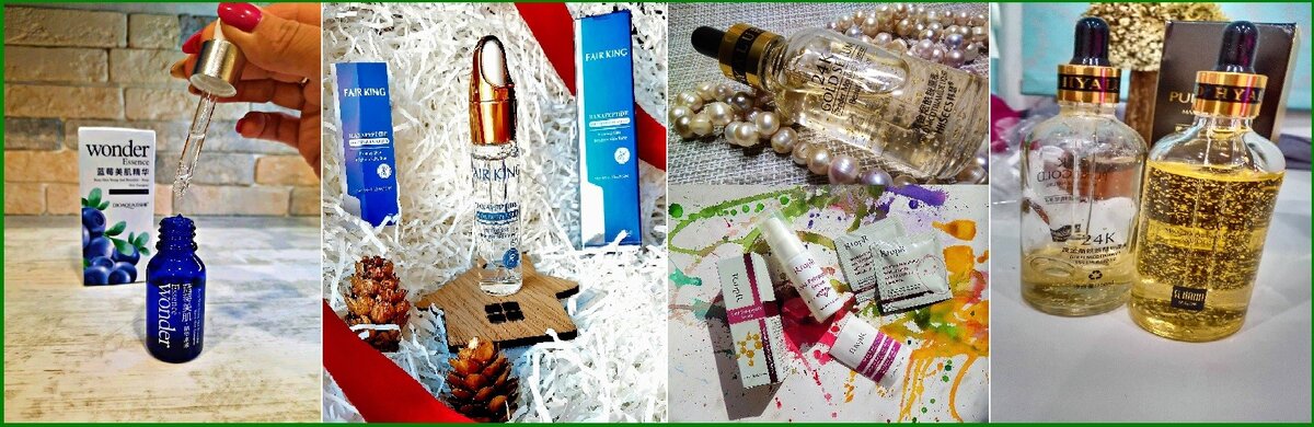 Коллаж из фотографий представленных средств, покупателей на Джум, выполнен автором.