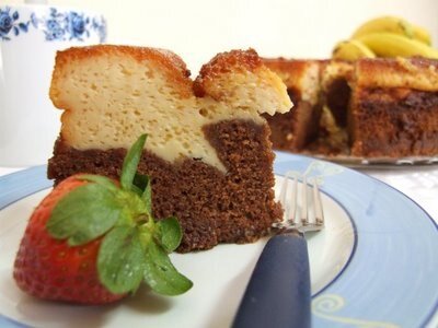 Пирог "Пудинг с шоколадом"