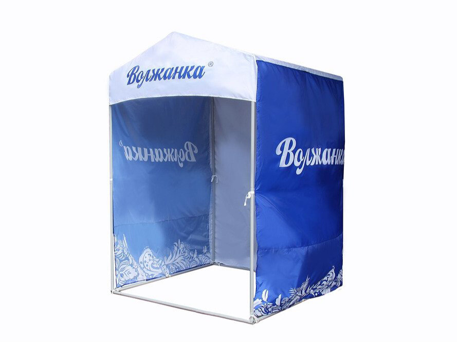 Торговая палатка с полной запечаткой от многотентов.ру
