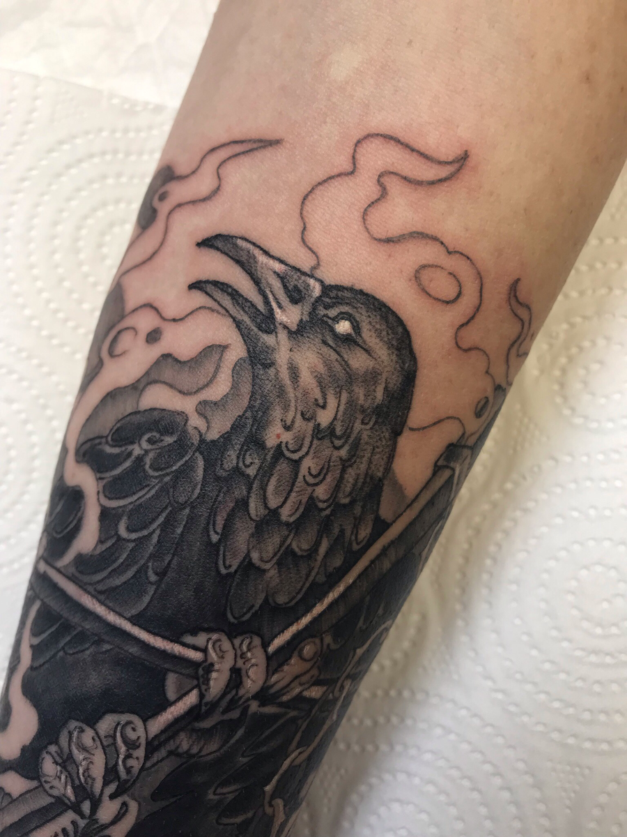 Моя только что сделанная тату:)